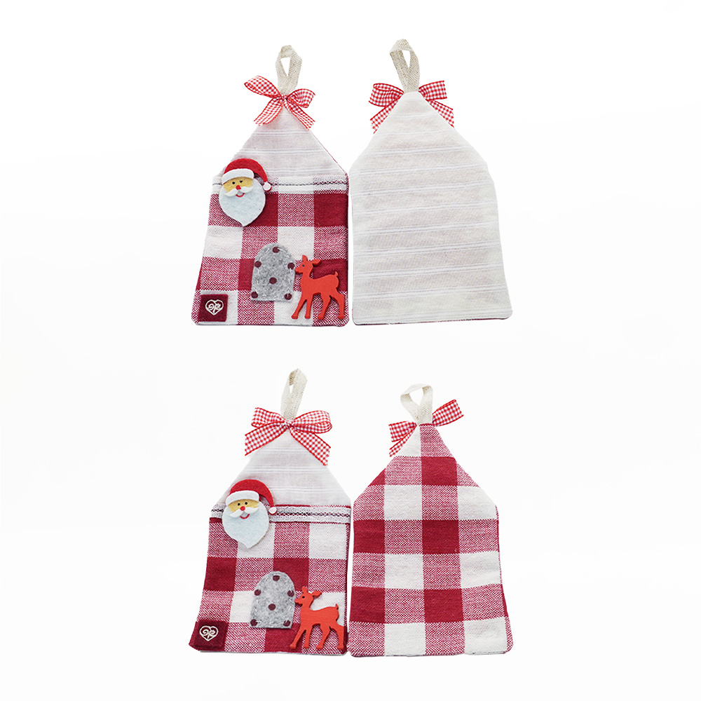 Casetta a scacchi rossi